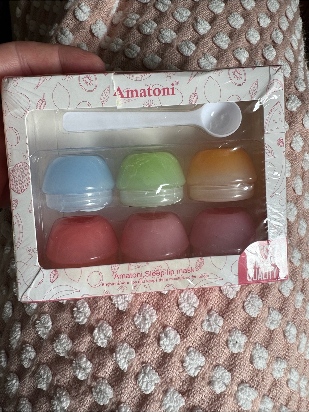Nourishing Lip Sleep Mask- set of 6. NWT